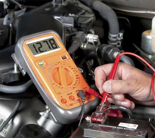 بررسی سلامت باطری بعد از نصب در محل دربومهن